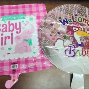 18" Mylar Balloons - Baby Girl
