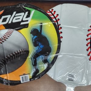 18" Mylar Balloons - Baseball